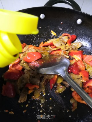 辣椒炒肉的做法步骤：10