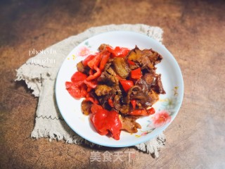 辣椒炒肉的做法步骤：12
