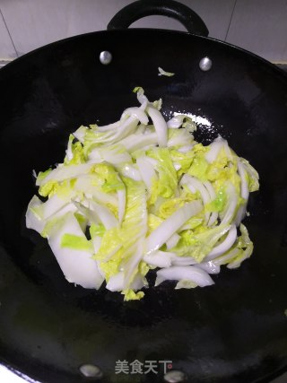 醋溜白菜的做法步骤：4