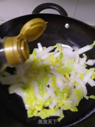 醋溜白菜的做法步骤：5