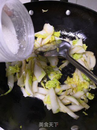 醋溜白菜的做法步骤：6