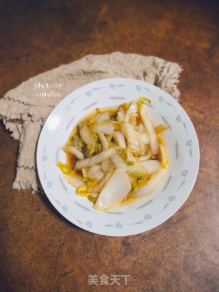 醋溜白菜的做法步骤：7