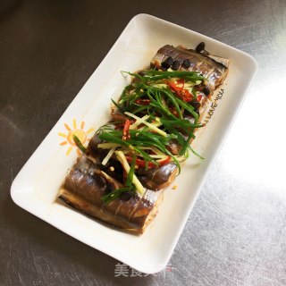 豆豉蒸鳗鱼的做法步骤：5