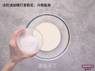 巧克力奶油蛋糕，桂冠般华丽，雪纺般柔软的做法步骤：7