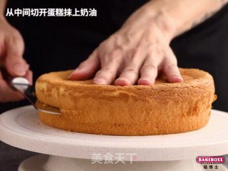 巧克力奶油蛋糕，桂冠般华丽，雪纺般柔软的做法步骤：9