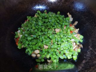 四季豆炒肉的做法步骤：7