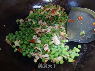 四季豆炒肉的做法步骤：8