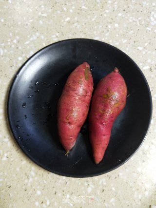 红薯糯米饼的做法步骤：1