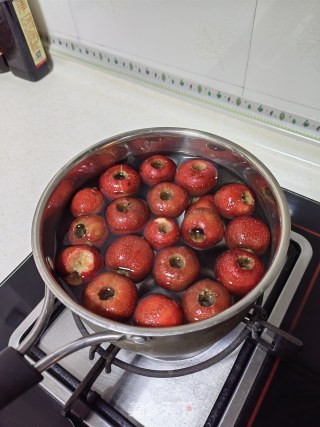 自制消食解腻的山楂罐头的做法步骤：5