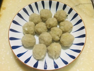 红薯粉丸子的做法步骤：7