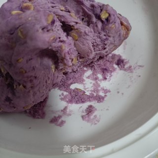 牛奶紫薯燕麦花卷的做法步骤：12