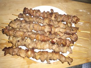 烤肉串的做法步骤：8