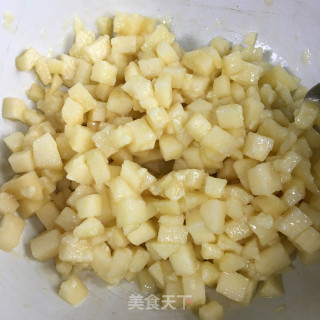 苹果芝士蛋挞的做法步骤：4