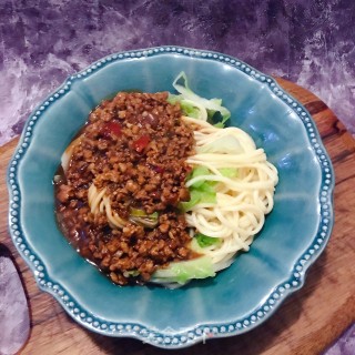 土锅肉酱拌面的做法步骤：12