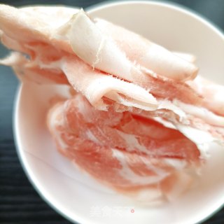 麻汁肉片拌平菇的做法步骤：3