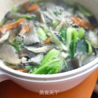 麻汁肉片拌平菇的做法步骤：14