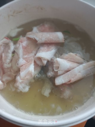 麻汁肉片拌平菇的做法步骤：16