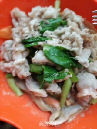 麻汁肉片拌平菇的做法步骤：19