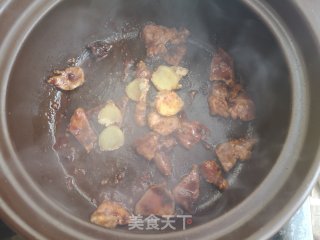白菜炖宽粉的做法步骤：4