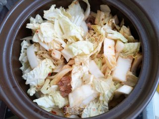 白菜炖宽粉的做法步骤：5