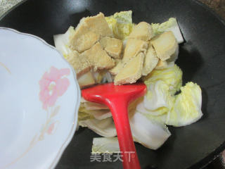 素鸡烧大白菜的做法步骤：5