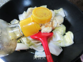 素鸡烧大白菜的做法步骤：6