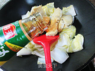 素鸡烧大白菜的做法步骤：7