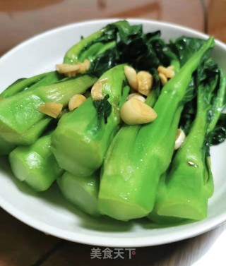 蒜香宁夏菜心的做法步骤：9