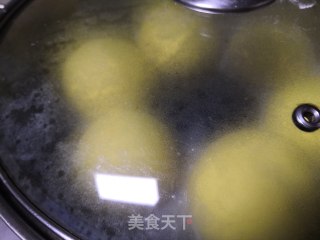 奶香紫薯南瓜包的做法步骤：13