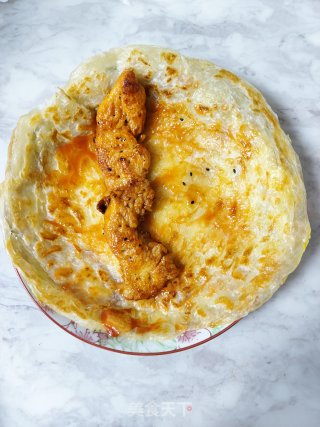 鸡蛋灌饼的做法步骤：4