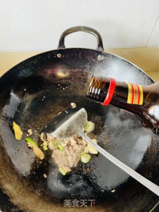 肉末扒菠菜的做法步骤：11