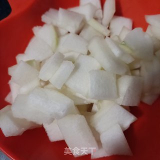 鲜贝冬瓜汤的做法步骤：2