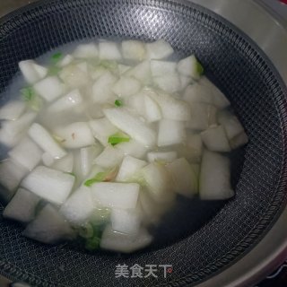 鲜贝冬瓜汤的做法步骤：9