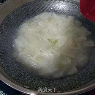 鲜贝冬瓜汤的做法步骤：10