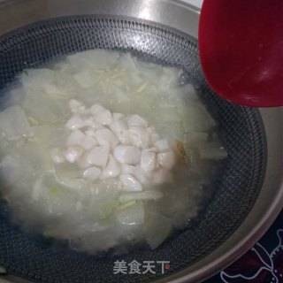 鲜贝冬瓜汤的做法步骤：11