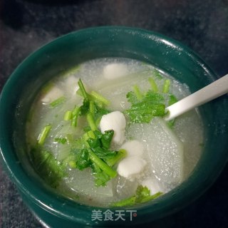 鲜贝冬瓜汤的做法步骤：15