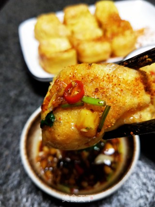 炸豆腐(空气炸锅)的做法步骤：9