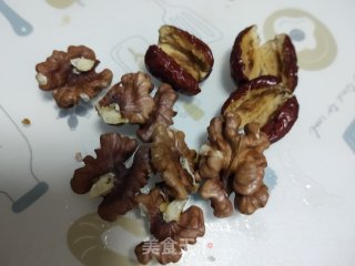 核桃燕麦南瓜糊的做法步骤：2