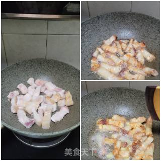 五花肉炖笋干的做法步骤：5