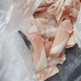 油豆皮肉片拌花心萝卜的做法步骤：5