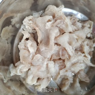 油豆皮肉片拌花心萝卜的做法步骤：8