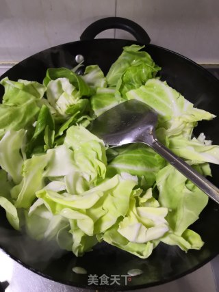 手撕包菜的做法步骤：7
