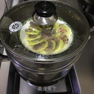 腊肠蒸土豆的做法步骤：5