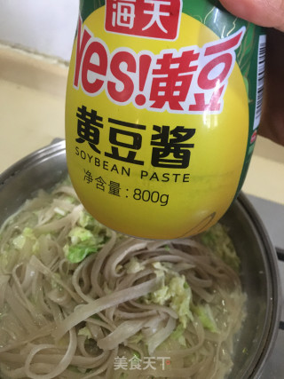 红薯粉条焖白菜的做法步骤：7