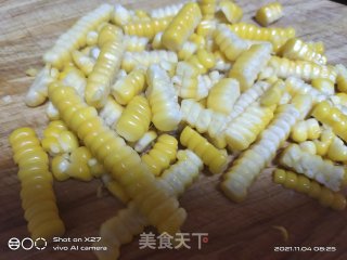 紫薯芋艿拌玉米沙拉的做法步骤：3
