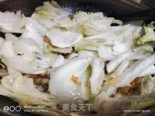 五花肉炒白菜的做法步骤：3
