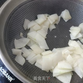 冬瓜炒猪肝的做法步骤：8