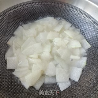 冬瓜炒猪肝的做法步骤：10
