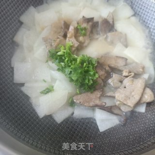 冬瓜炒猪肝的做法步骤：12