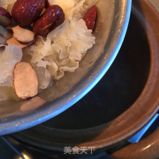 紫米炖糯银耳粥的做法步骤：5